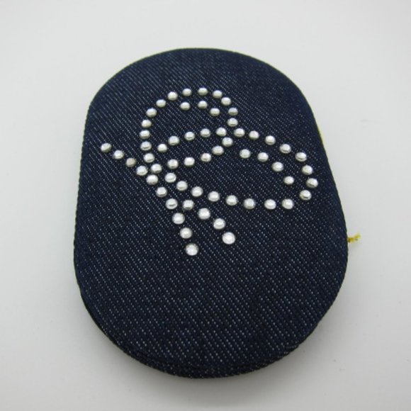 Women Handheld Mirror Purse Compact Portable Foldable 2x Magnification 2 Sided - Picture 6 of 6